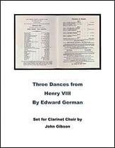 3 Dances from Henry VIII P.O.D. cover